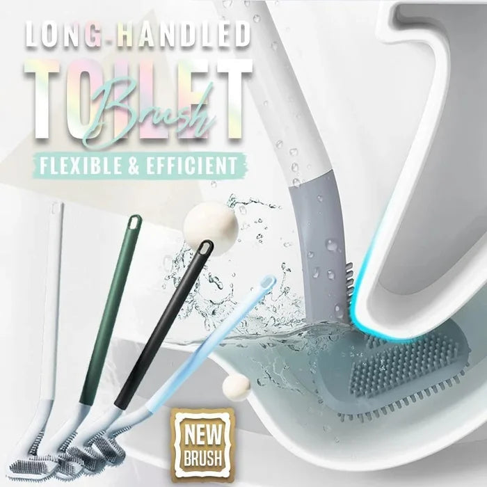 Brosse de Toilette ErgoClean : Nettoyage Profond et Confortable
