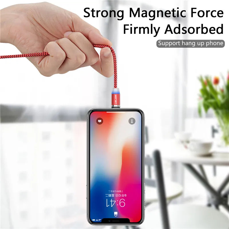 Câble de Charge Magnétique 3 en 1