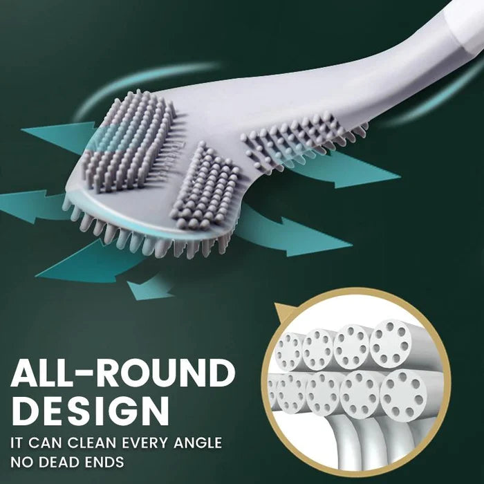 Brosse de Toilette ErgoClean : Nettoyage Profond et Confortable