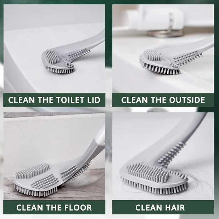 Brosse de Toilette ErgoClean : Nettoyage Profond et Confortable