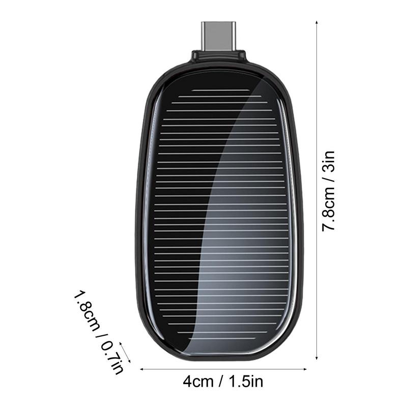 Porte-clés solaire mini-chargeur: votre secours énergétique de poche