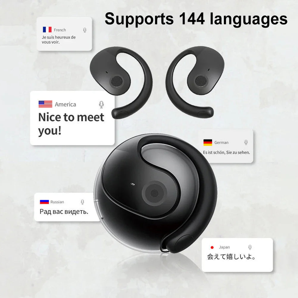 Écouteurs Traducteurs Bluetooth HD sans Fil