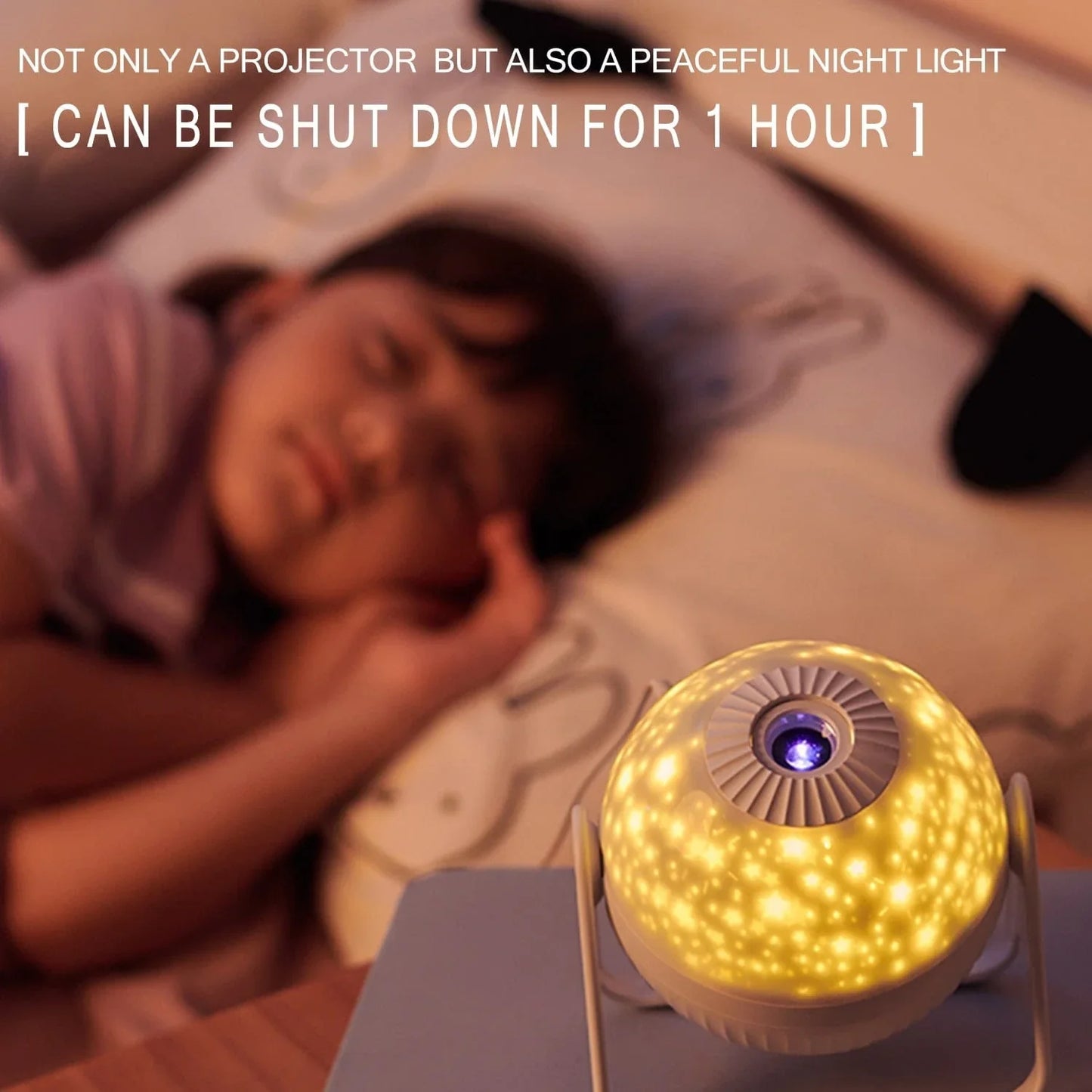 Projecteur Céleste : Une Nuit Étoilée à la Maison