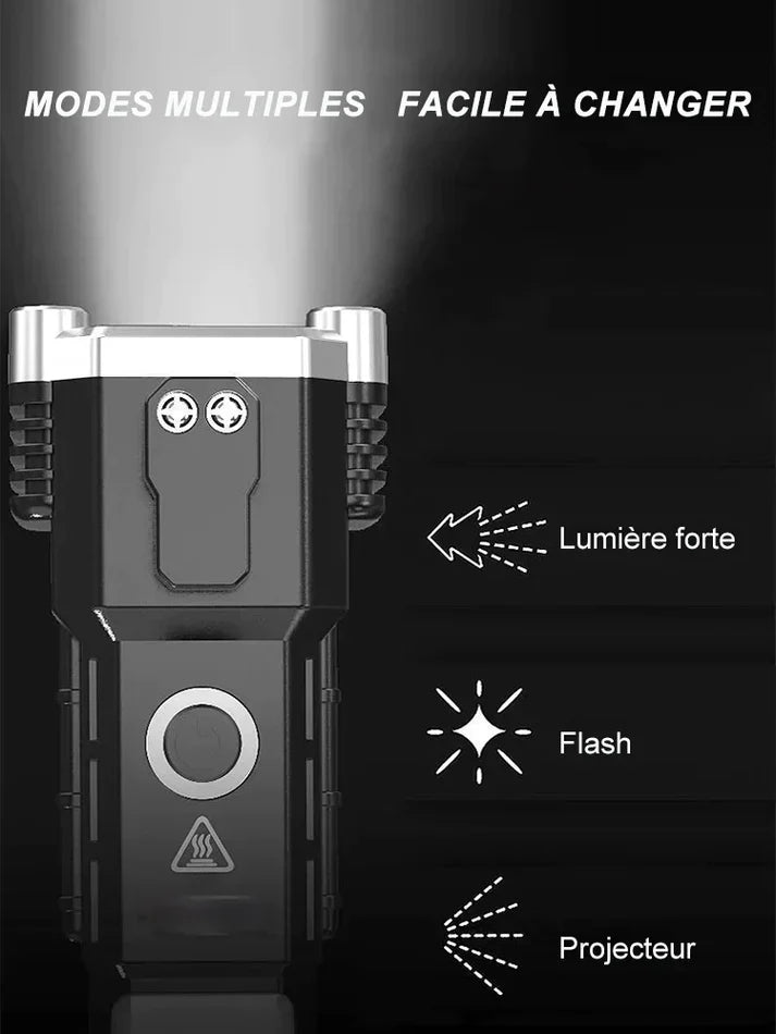 Lampe de Poche à Marteau de Sécurité S007