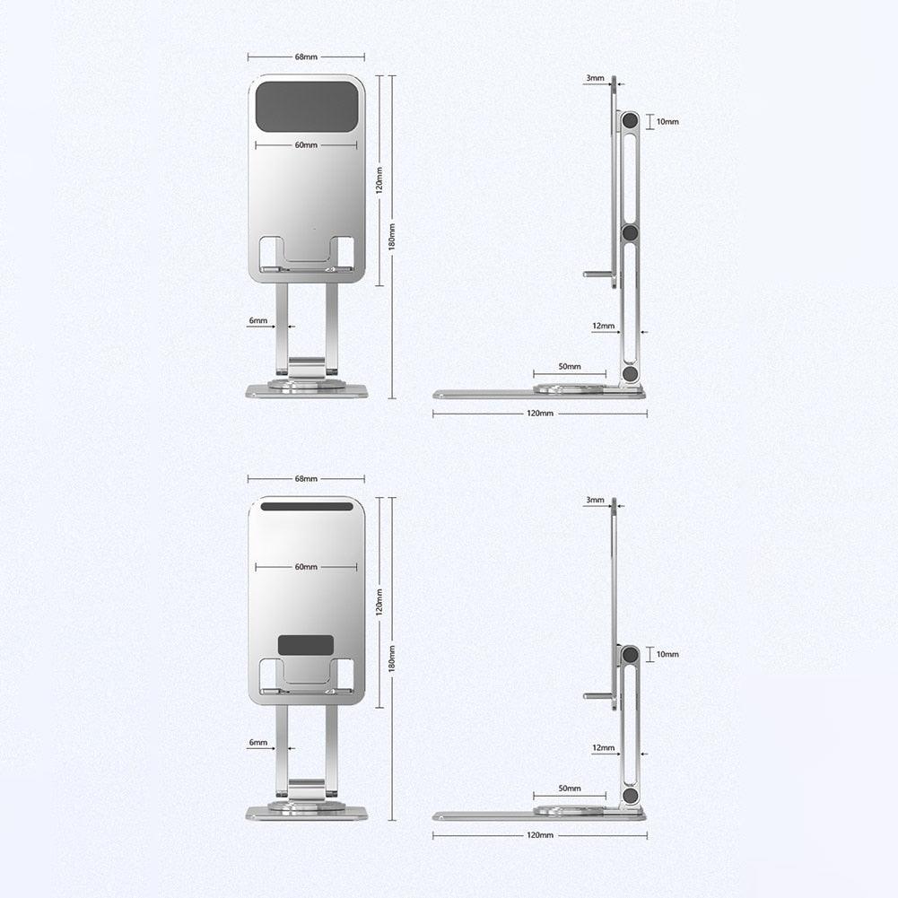 Support de Bureau Mobile 360° pour Téléphone et Tablette : Flexibilité et Confort