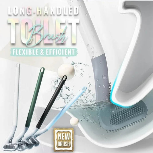 Brosse de Toilette ErgoClean : Nettoyage Profond et Confortable