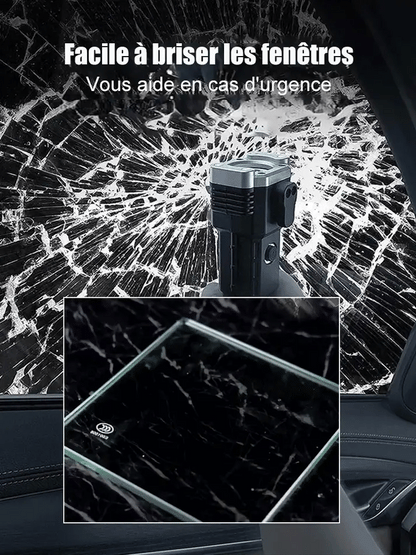 Lampe de Poche à Marteau de Sécurité S007